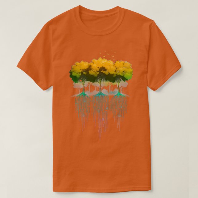 Connection Forest  T-Shirt (Design Front)