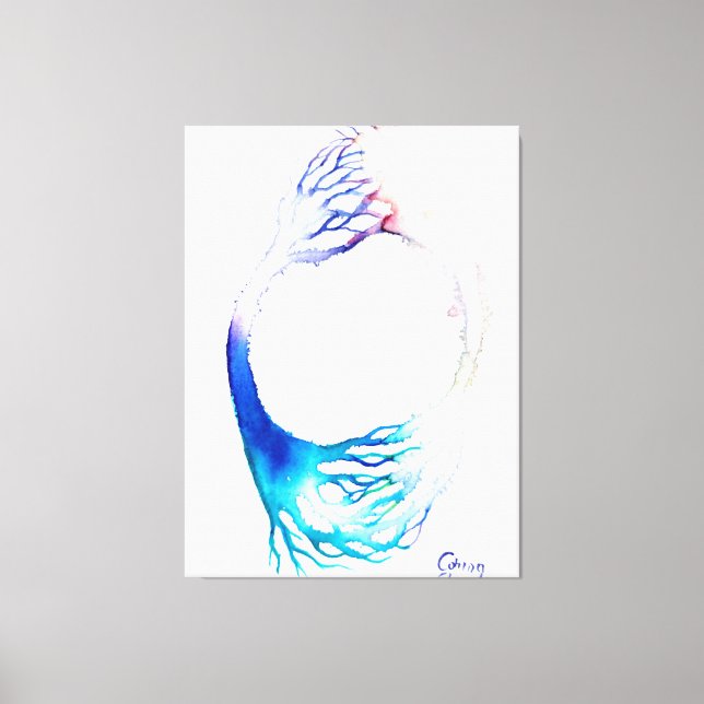 Connection Poster Canvas Print (Front)