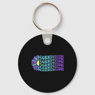 Connection Suicide Prevention Mental Health Awaren Key Ring