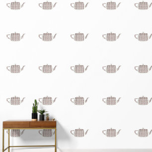 Connections Teapot Wallpaper