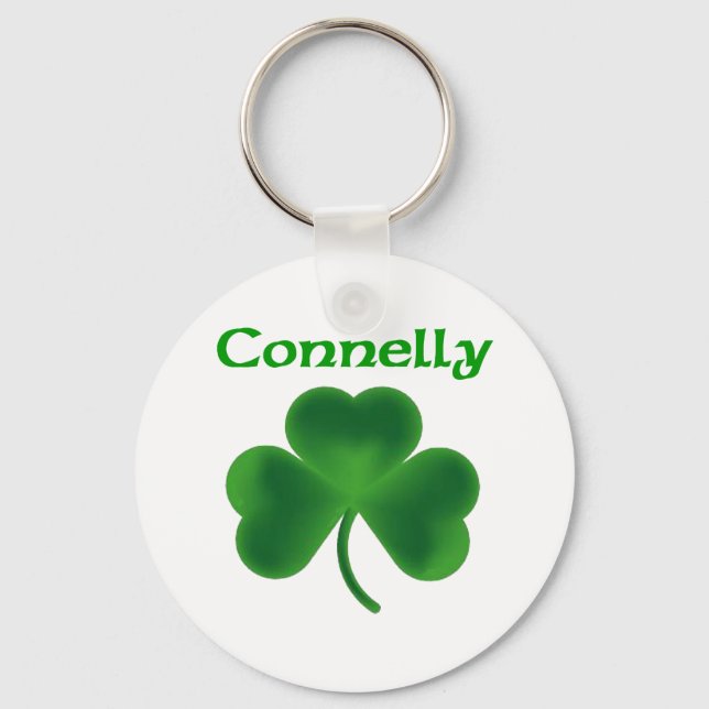 Connelly Shamrock Key Ring (Front)