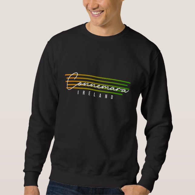 Connemara Ireland Souvenir Gift Sweatshirt (Front)