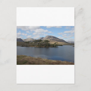 Connemara landscape postcard
