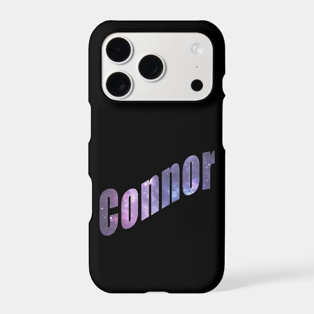 Conner, Name Made From Blue Nebula Clouds, (Back)
