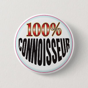 Connoisseur Tag 6 Cm Round Badge