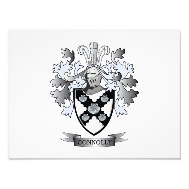 Connolly Coat of Arms Photo Print (Front)
