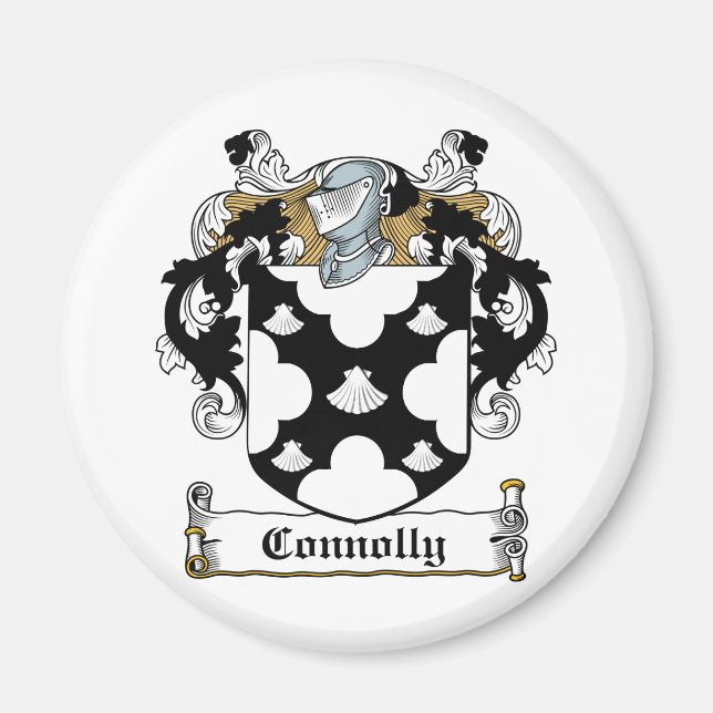 Connolly Family Crest Magnet (Front)