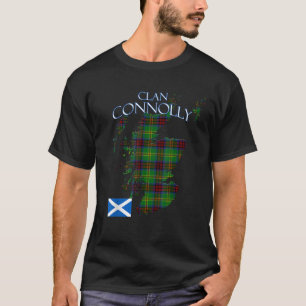 Connolly Scottish Clan Tartan Scotland T Shirt
