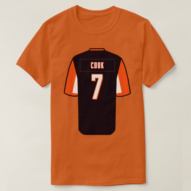 Connor Cook Jersey T-Shirt (Design Front)