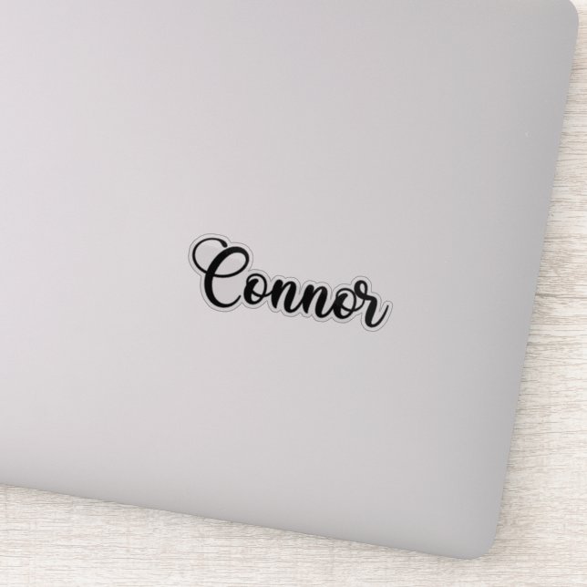 Connor Name - Handwritten Calligraphy (Detail)