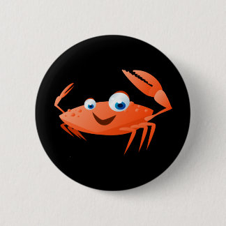 Connor The Crab 6 Cm Round Badge