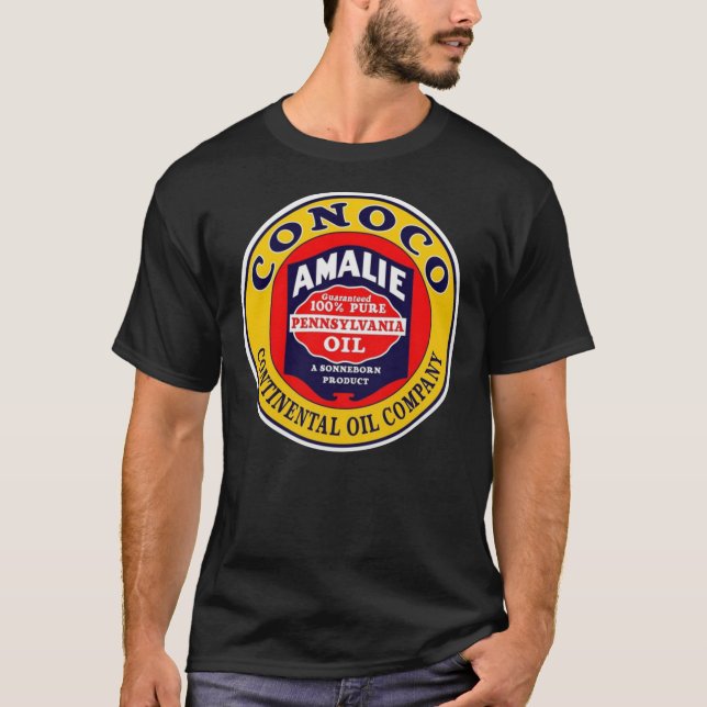 Conoco Oil Retro  Classic T-Shirt (Front)