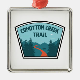 Conotton Creek Trail Metal Tree Decoration