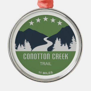 Conotton Creek Trail Metal Tree Decoration