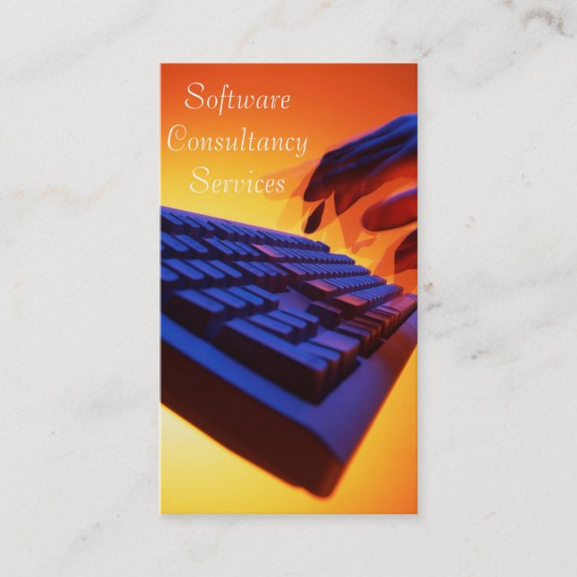 Conputer business card (Front)