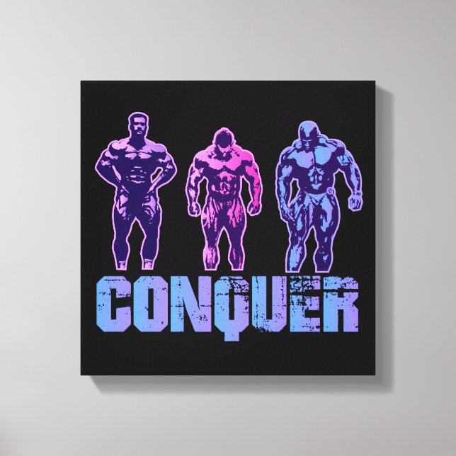 Conquer Canvas Print (Front)