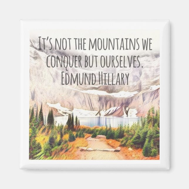 Conquer Ourselves Magnet (Front)