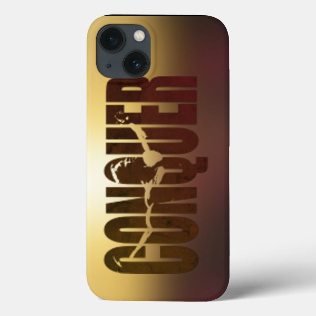 Conquer Phone Case Apple Iphone Tough Xtreme (Back)