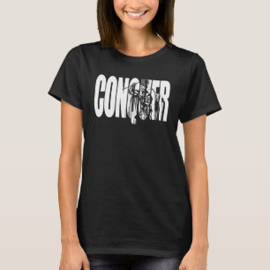 Conquer, Ronnie Coleman Mr. Olympia Bodybuilding G T-Shirt