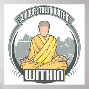 Conquer the Mountain Within Poster