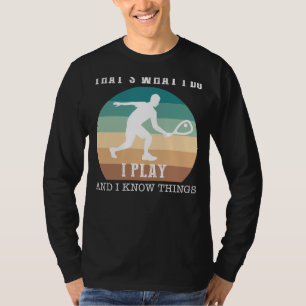 Conquer the Slopes with I Know Things Funny Snowbo T-Shirt