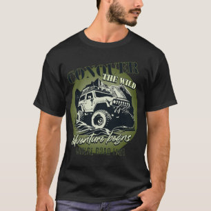 Conquer the Wild T-shirt - green