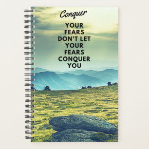 Conquer Your Fears Weekly/ Monthly Planner