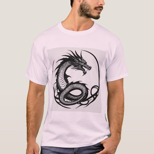 Conquer your style with our Dragon T-shirt  (Front)