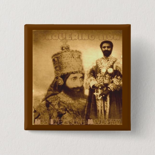 Conquering Lion Button (Front)