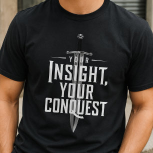 Conquest & Insight Bold Inspirational T-Shirt
