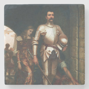 Conquest (Mediaeval Knight Triumphant) Stone Coaster