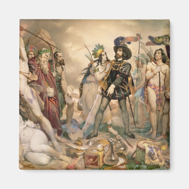 Conquest of Mexico Magnet (Front)