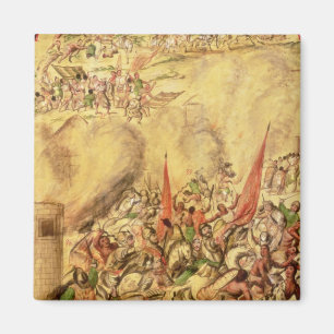 Conquest of Mexico: the Spaniards retreating Magnet