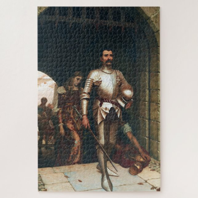 Conquest (Victorious Knight in the Middle Ages) Jigsaw Puzzle (Vertical)