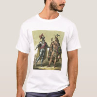 Conquistador with a Native American Chief (colour
