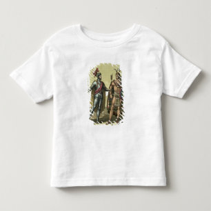 Conquistador with a Native American Chief (colour Toddler T-Shirt