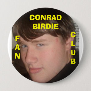 Conrad Birdie 10 Cm Round Badge