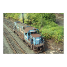 Conrail Diesel # 1644 , Built By EMD in 1979