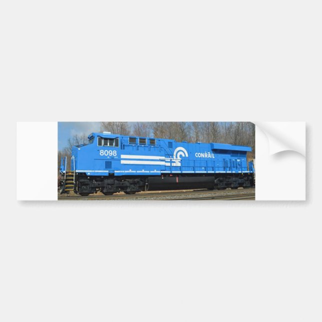 Conrail Heritage Unit Bumper Sticker (Front)