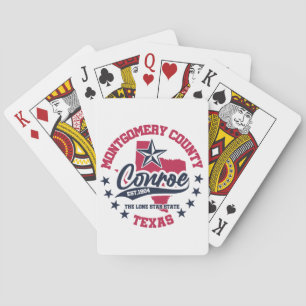 Conroe,Texas Playing Cards