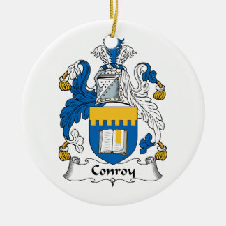 Conroy Family Crest Ceramic Tree Decoration