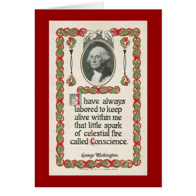 Conscience by George Washington (Front)