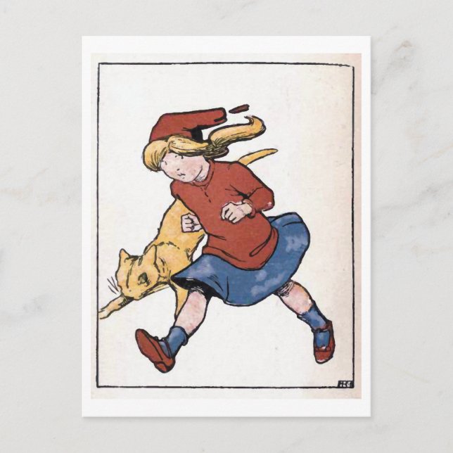 "Conscience makes Cowards ..." Vintage Postcard (Front)