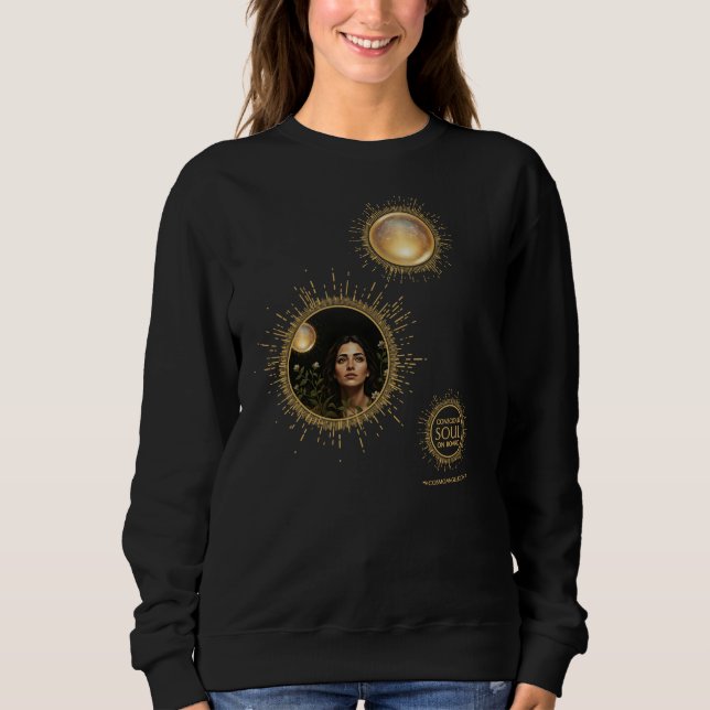 Conscious Soul On Board - Women's Sweatshirt (Front)
