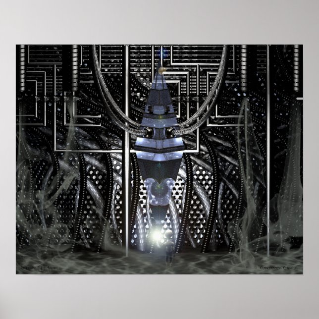 Consciousness Emulator Poster (Front)