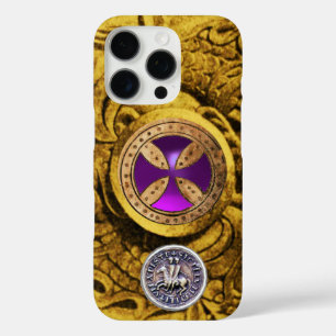 CONSECRATION CROSS AND SEAL OF THE KNIGHTS TEMPLAR iPhone 16 PRO CASE