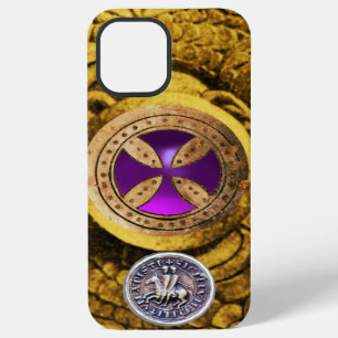 CONSECRATION CROSS AND SEAL OF THE KNIGHTS TEMPLAR iPhone 12 PRO MAX CASE