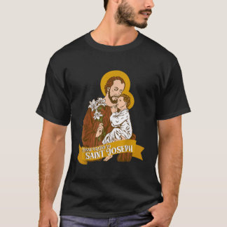 Consecration to St Joseph and Child Jesus Catholic T-Shirt