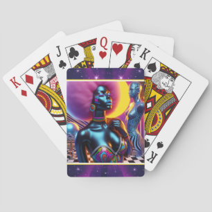 Consensual Sentry Ken Gauge Fantasy Vaporwave Playing Cards