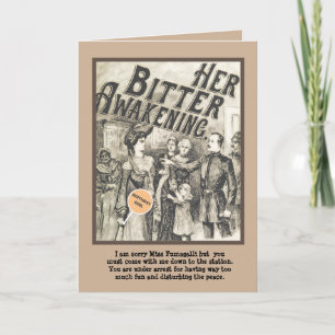 CONSEQUENCES OF HAVING TOO MUCH FUN ON BIRTHDAY CARD